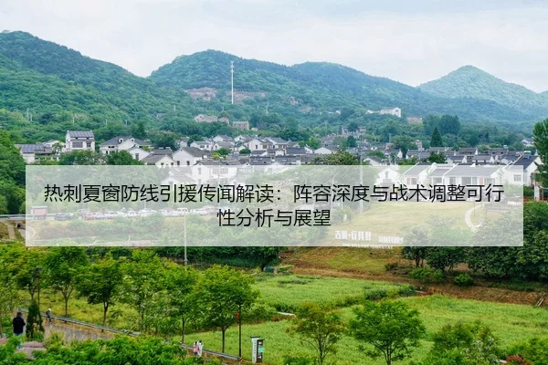 热刺夏窗防线引援传闻解读：阵容深度与战术调整可行性分析与展望